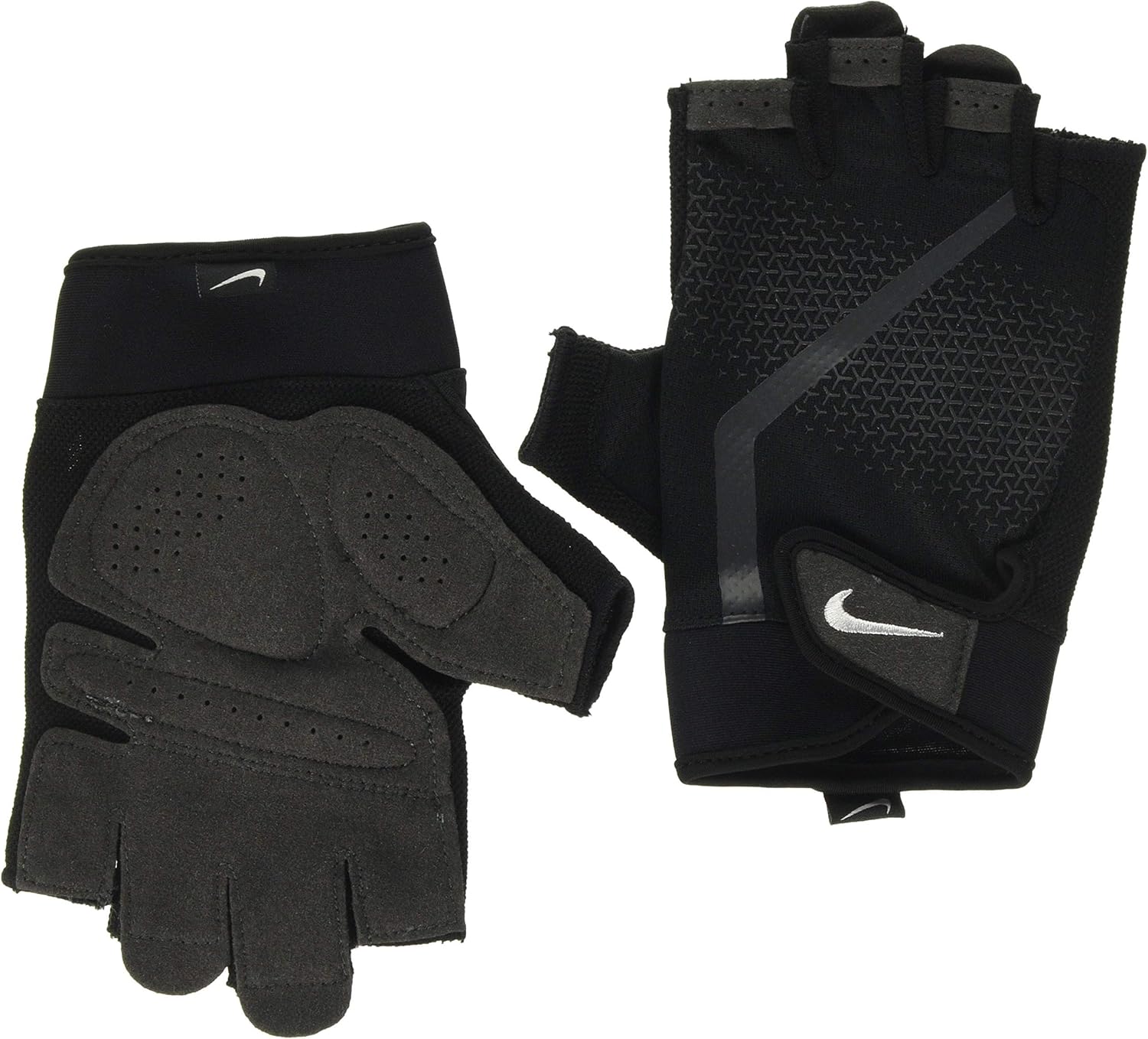Nike Mens Extreme Fitness Gloves, Black | White